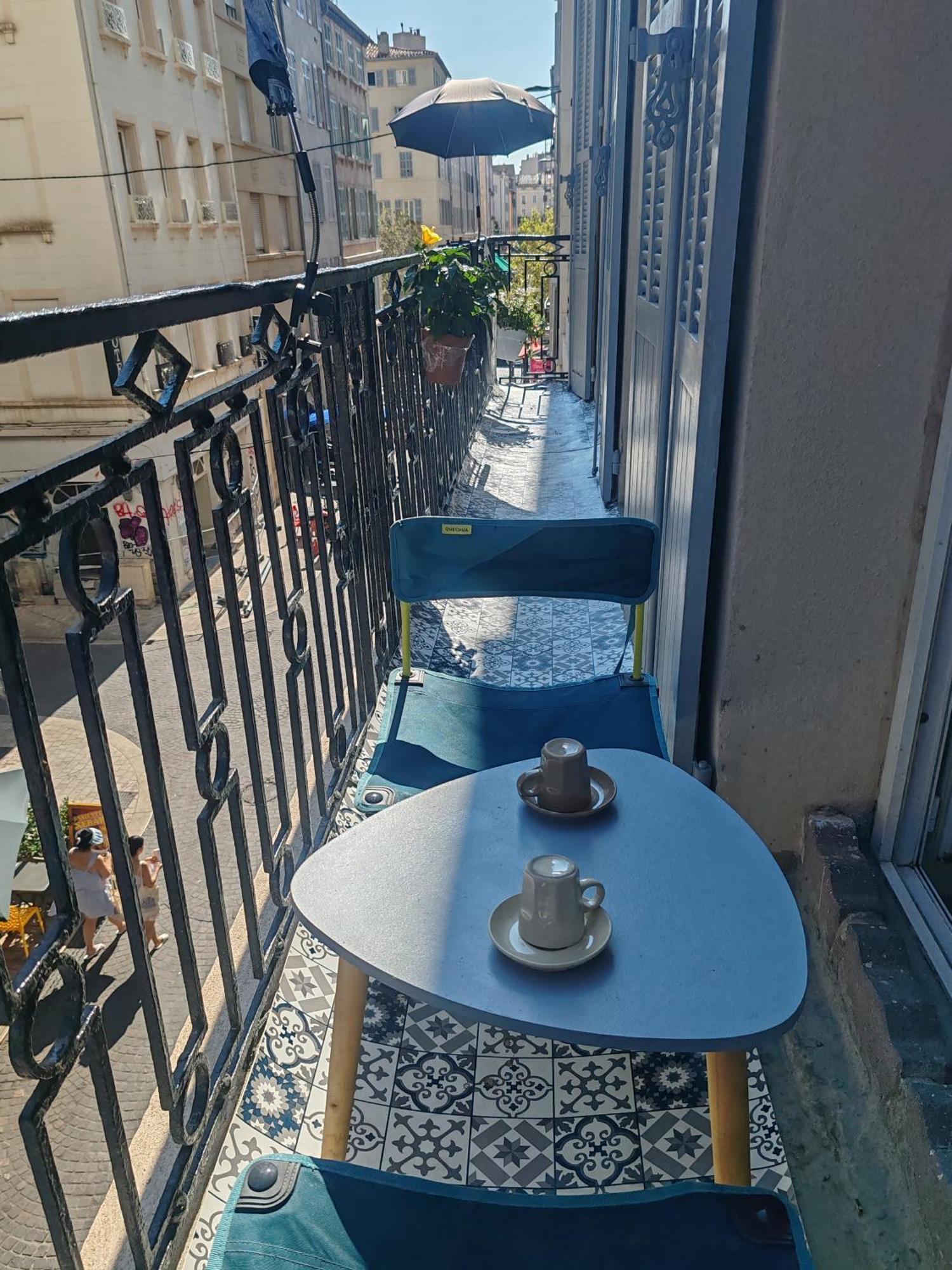マルセイユT3 Grand Balcon Au Coeur Du Vieux Portアパートメント エクステリア 写真